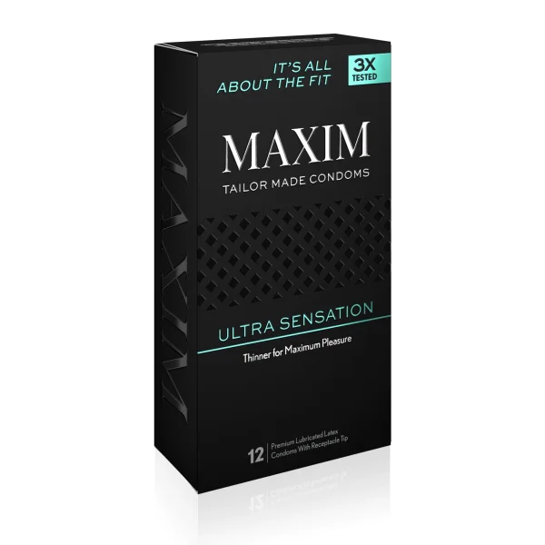 MAXIM Ultra Sensation Condoms - 12PK