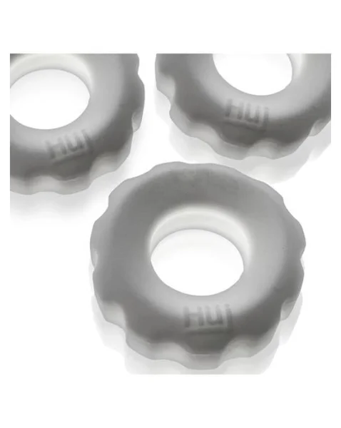 Super Huj - 3-Pack Cockrings - White Ice
