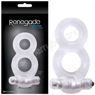 Renegade Clear Vibrating Men s Cock Ring