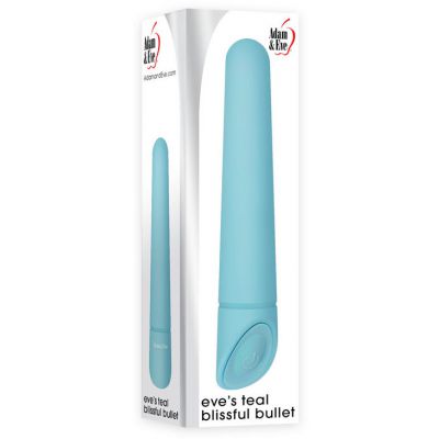 Adam Eve Eve s Teal Blissful Bullet Teal 11 5 cm Bullet
