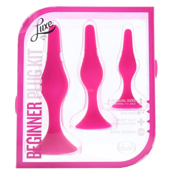 Luxe Beginner Plug Kit Pink