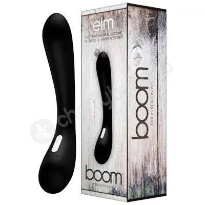 Boom Elm Black Vibrator