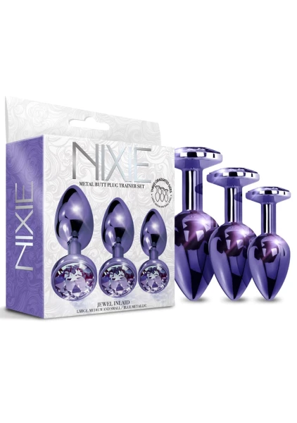 Nixie Metal Butt Plug Trainer Set