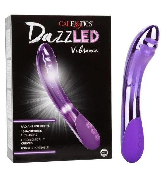CalExotics DazzLED Vibrance G-Spot Vibe with Pulsing LED Lights — image 11 of 18