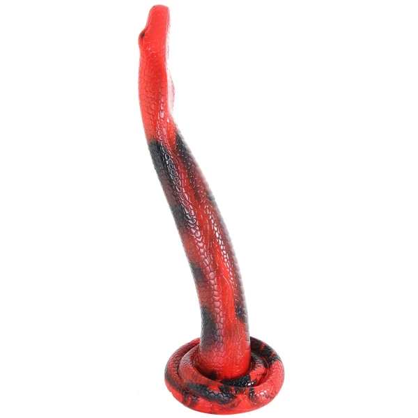 King Cobra X-Large 18" Long Silicone Suction Cup Dildo By Creature Cocks