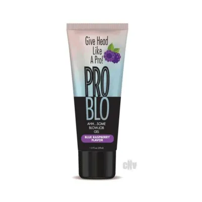 Oral Sex Products Pro Blo Blue Raspberry 1 5 Oz