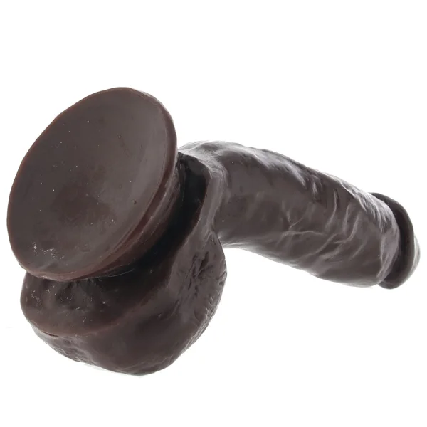 Dr. Skin 8 Inch Thick Poseable Ballsy Dildo
