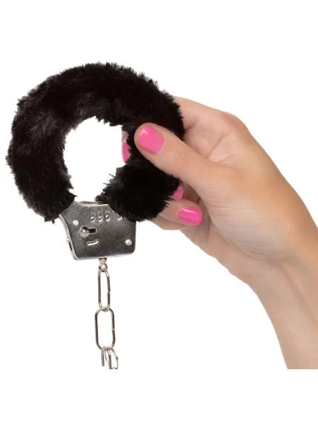 Playful Furry Cuffs - Black