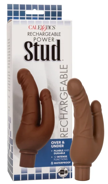 Rechargeable Power Stud Over and Under - Brown
