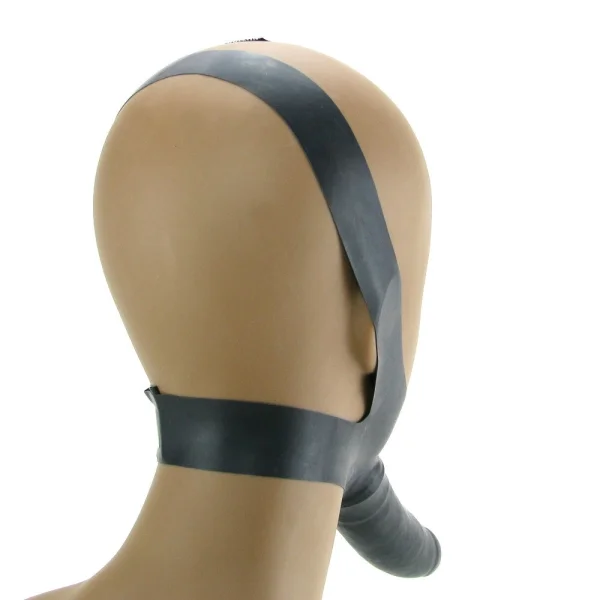 The Original Accommodator Latex Dong Head Strap-on