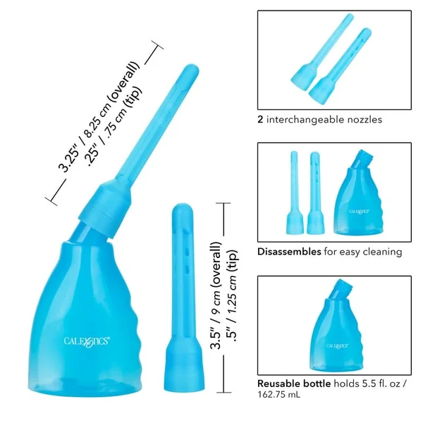 Ultimate Douche Hygienic Cleaning System by CalExotics - Blue — image 21 of 25