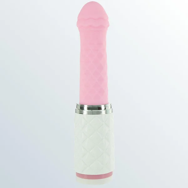 Pillow Talk Feisty Silicone Waterproof Rechargeable Thrusting Vibrator - Pink — image 13 of 17