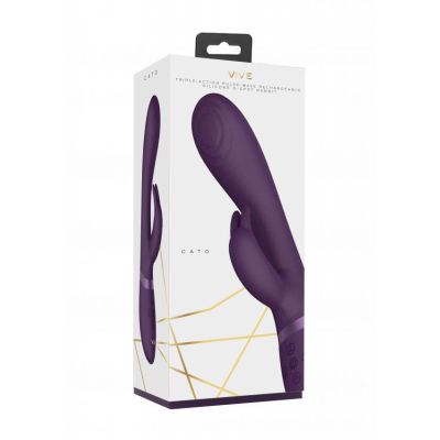 8 5 Cato Pulse G Spot Rabbit Purple