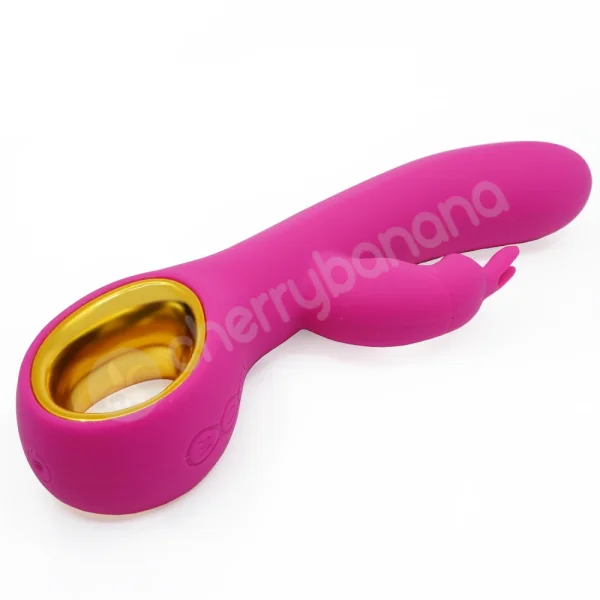Cherry Banana Pink Vivid Touch G-spot Rabbit Vibrator