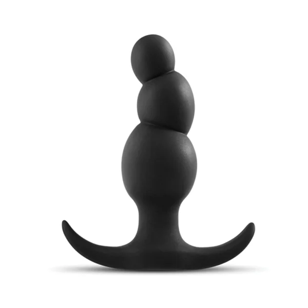 Anal Adventure Platinum Stacked Plug Black — image 7 of 15