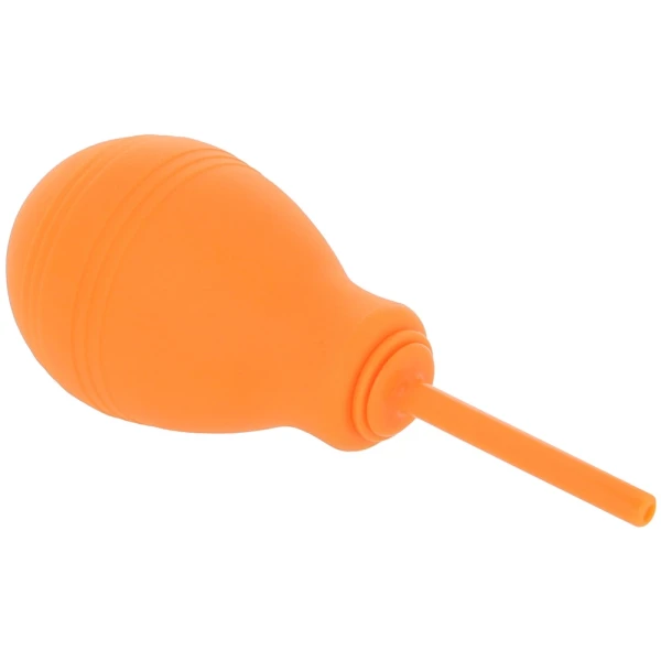 Cheeky One Way Flow Douche Anal Cleansing Tool By CalExotics - Orange