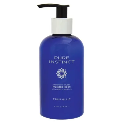 Pure Instinct Pheromone Massage Lotion True Blue 236 ml 8 Fl Oz