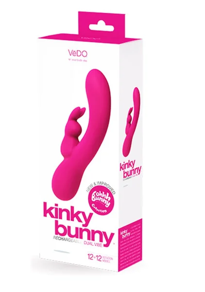 VeDO Kinky Bunny Rechargeable Rabbit Vibrator