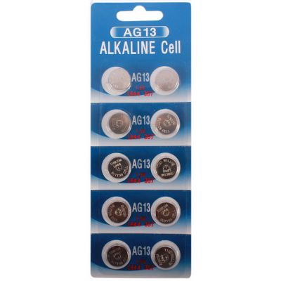 Lr44 Ag13 357 Cell Battery Alkaline 10 Pack