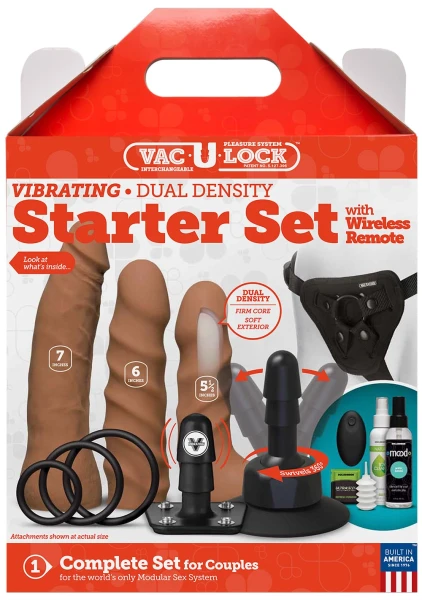 Vac-U-Lock Vibrating Dual Density Starter Set — image 24 of 25