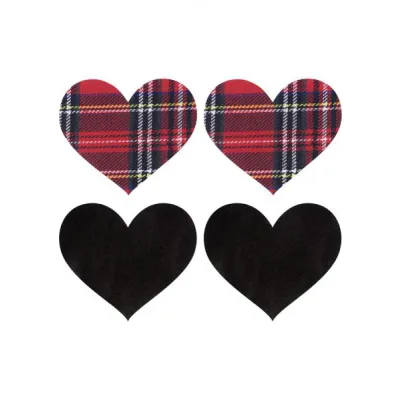 Peekaboos Schoolgirl Hearts Pasties O S