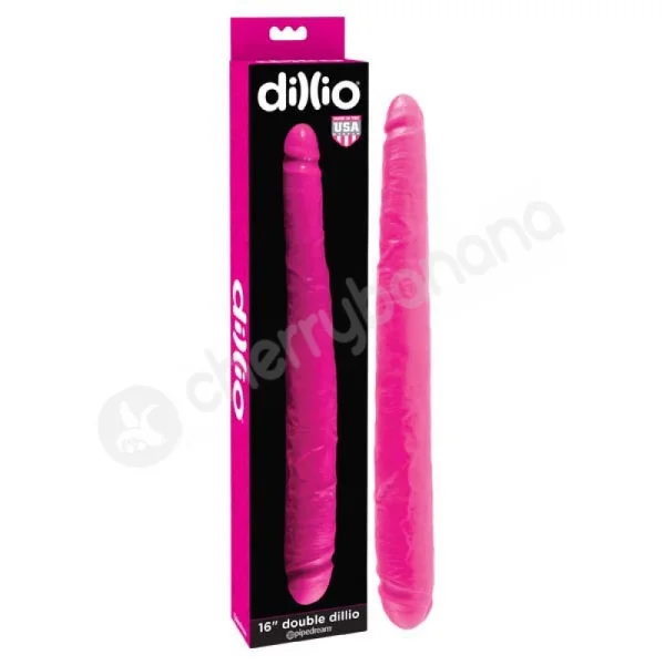 Dillio Pink 16'' Double Dong