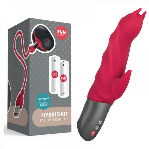 Darling Devil Silicone Vibrator With Battery+ Hybrid Technology by Fun Factory