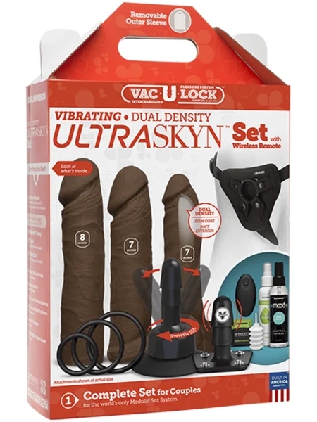 Vac-U-Lock Vibrating Dual Density ULTRASKYN