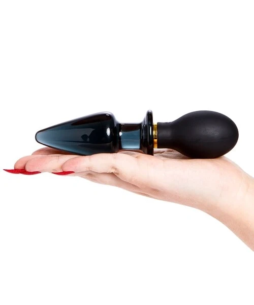 Bondara Silicone & Glass 10 Function Double Butt Plug – 6.8 Inch — image 6 of 6