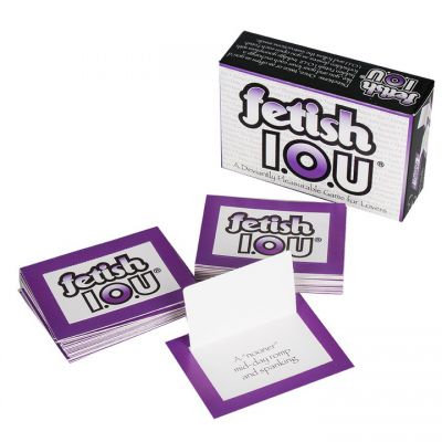 Fetish I O U Card Game