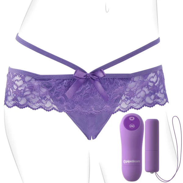 Fantasy For Her Crotchless Panty Thrill-Her - Remote Control Vibrating Panty — image 7 of 12