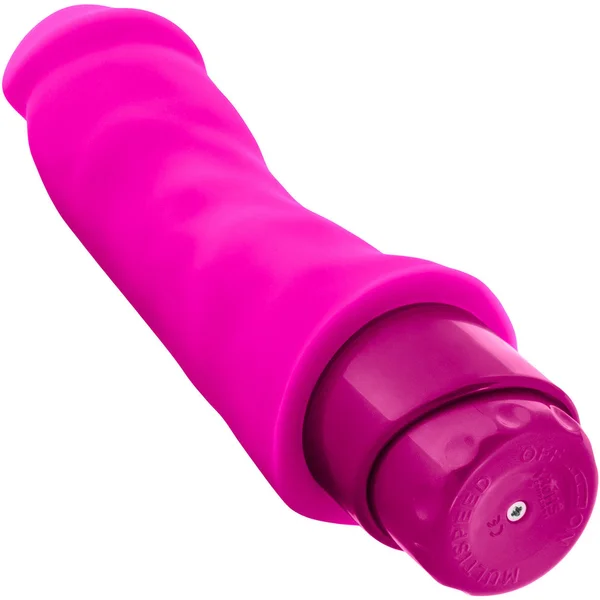 Luxe Marco Silicone Vibrating Dildo by Blush Novelties - Pink — image 11 of 14