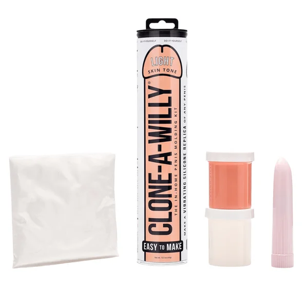 Clone-A-Willy Make Your Own Vibrating Silicone Dildo - Light Skin Tone — image 24 of 24