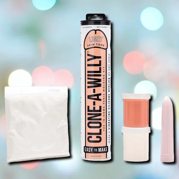 Clone-A-Willy Make Your Own Vibrating Silicone Dildo - Light Skin Tone — image 20 of 21
