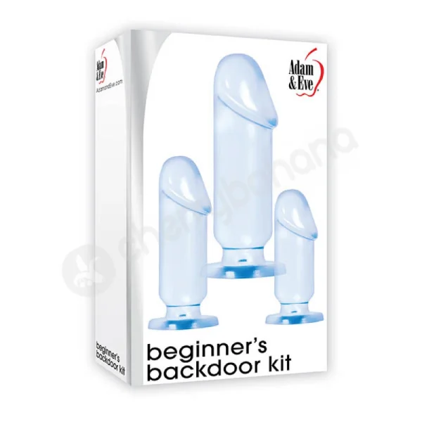 Adam & Eve Clear Beginner's Backdoor Kit