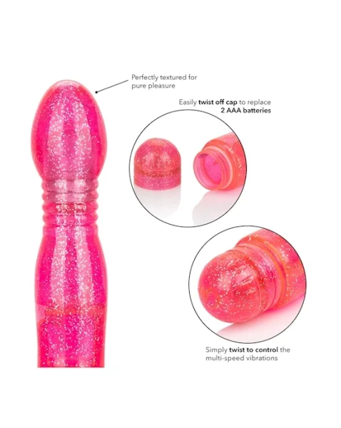 Sparkle Twinkle Teaser - Pink - 6 Inch