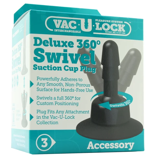 Vac-U-Lock Deluxe 360 Swivel Suction Plug