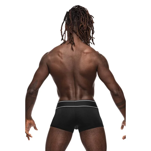 Modal Rib Pouch Short - Medium - Black
