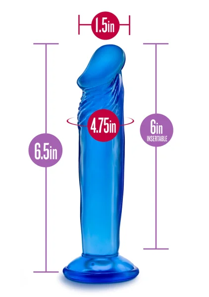 B Yours - Sweet n' Small 6" Dildo with Suction Cup — image 15 of 25
