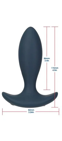 Throb 4.5in Anal Pulsating Massager