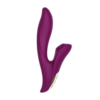 Amore Ribbed Suction Rabbit Vibrator