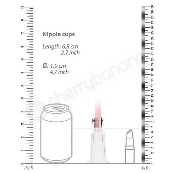Pumped Automatic Pink Clitoral & Nipple Pump Set - Medium