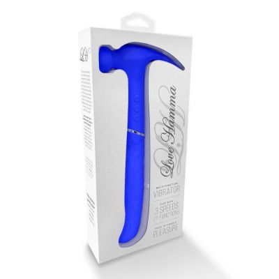 Love Hamma Curved Multi function Vibrator Blue