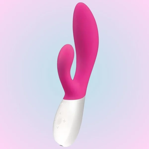 LELO Ina Wave Waterproof Rabbit Vibrator - Cerise