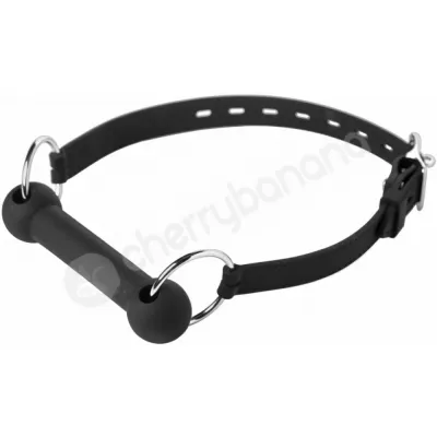 Fetish Fantasy Series Black Silicone Bit Gag