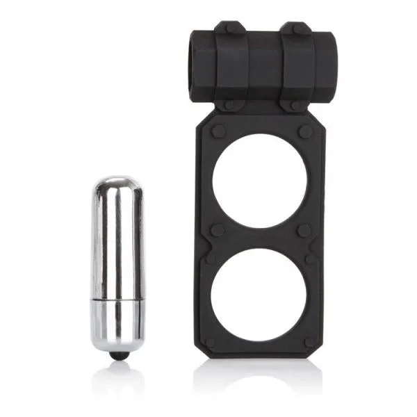 Silicone Lovers Gear Figure 8 Enhancer (Black)