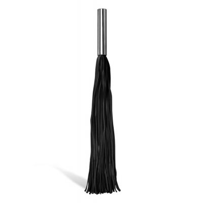 OUCH Leather Whip With Metal Handle