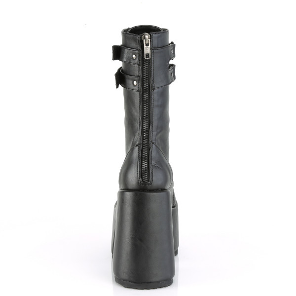 5 inches Chunky Heel, 3 inches P/F Lace-Up Mid-Calf Boot, Back Zip — image 8 of 8