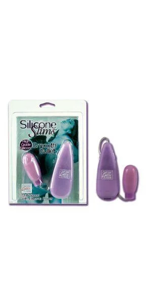 Silicone slims smooth bullet