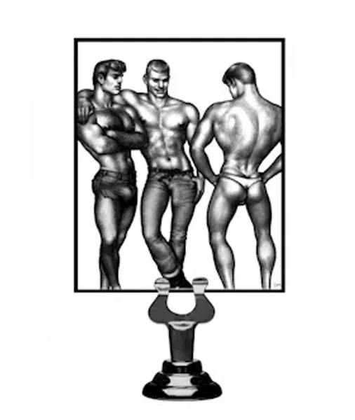 Tom of Finland 3 Piece Silicone Cock Ring Set - Black — image 8 of 8